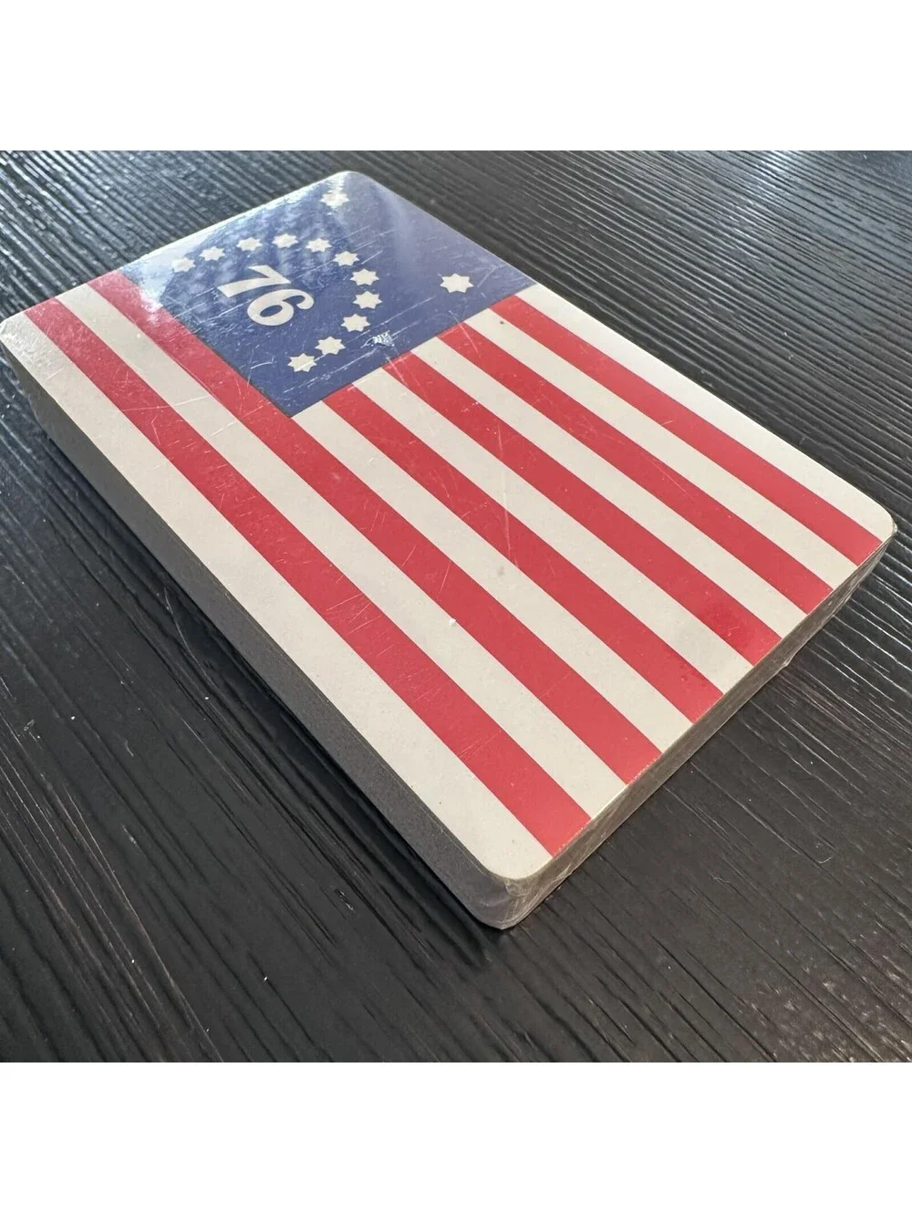 Vintage American Flags Playing Cards Bennington Flag 1777 Edu History Sealed